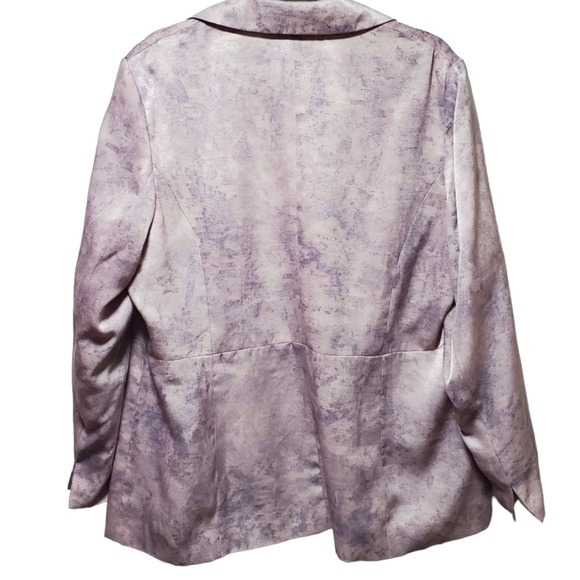 NWOT Coldwater Creek Lavender Marble Suit Jacket - Picture 2 of 3